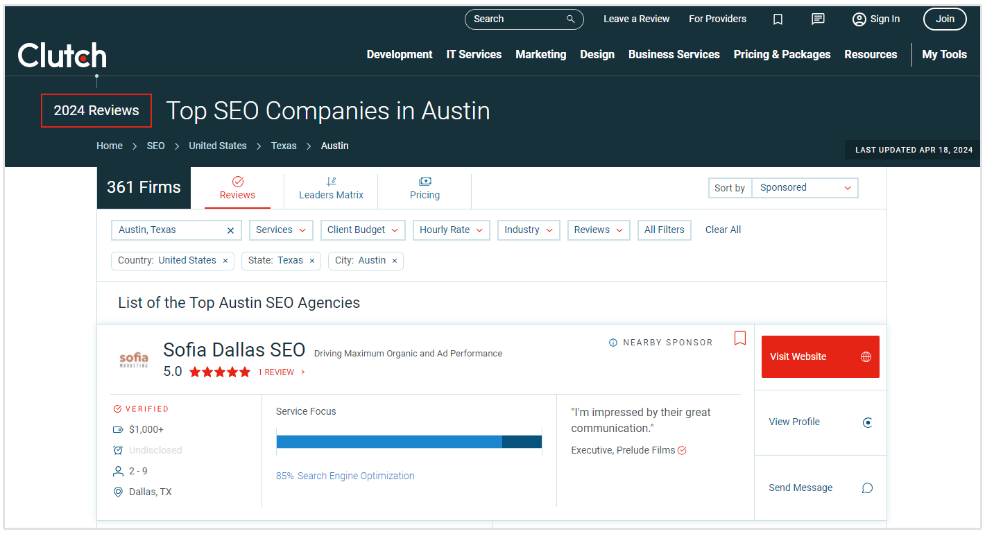 seo agencies in austin